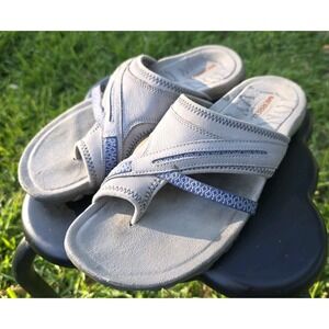 Merrell Women's Terran Slide II Chili Sandal 9M US - Gray Tribal